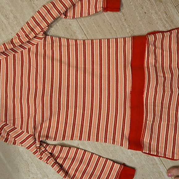 Victoria's Secret Candy Striped Cotton Knit Romper - Picture 10 of 11